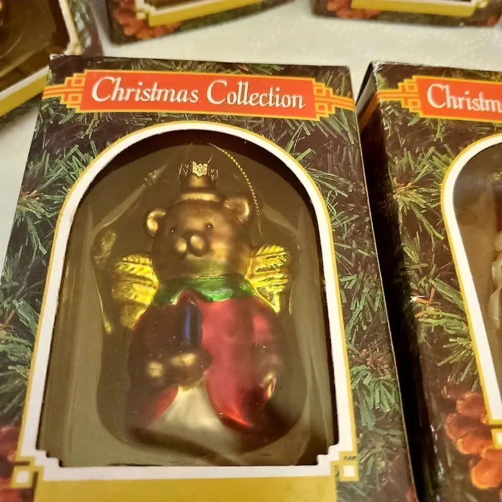 Vintage Christmas Collection Figurine Ornaments